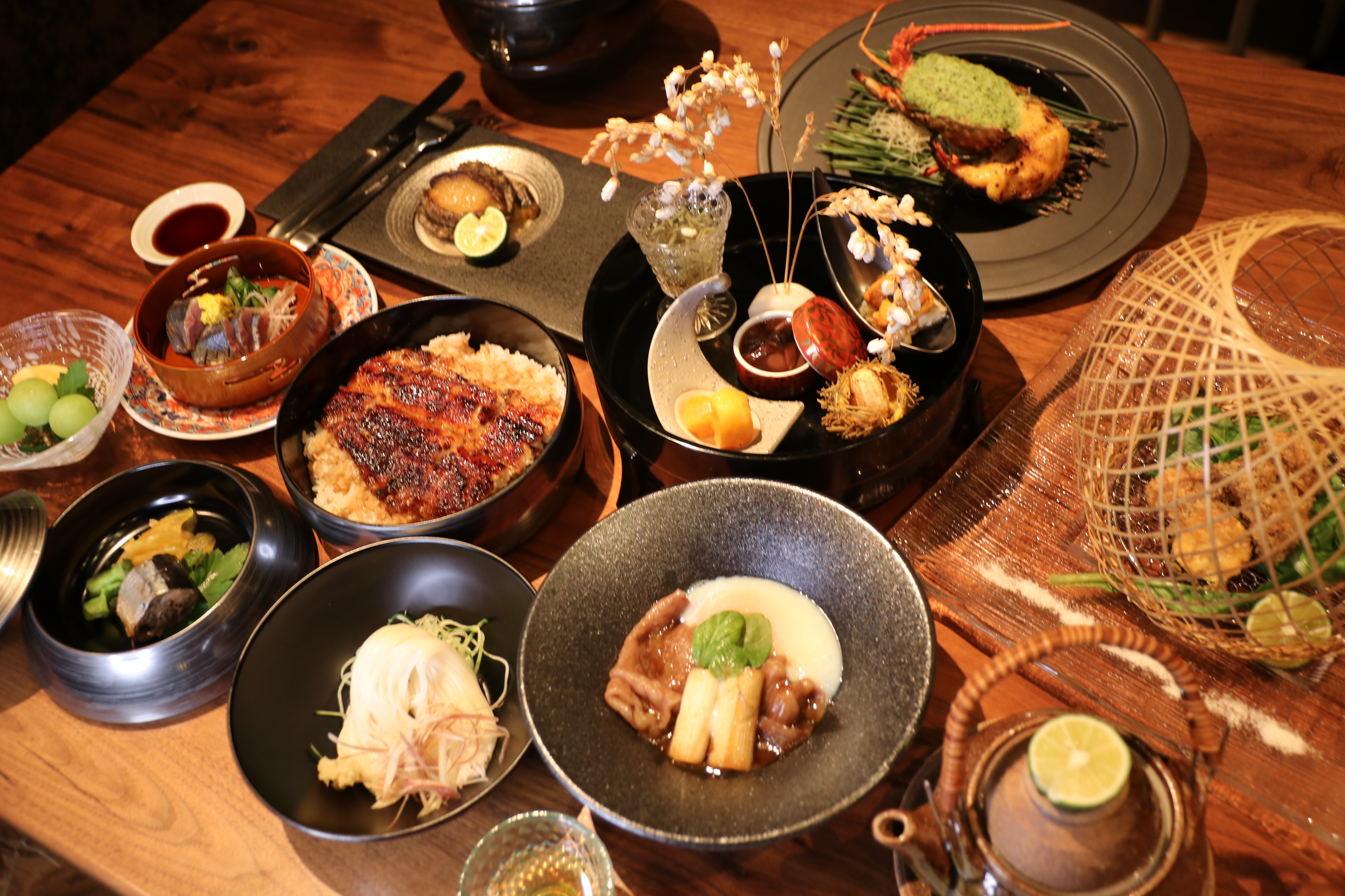 うなぎ会席「極（きわみ）」コース全9品 - うな蔵 神龍のディナータイム限定最上級会席